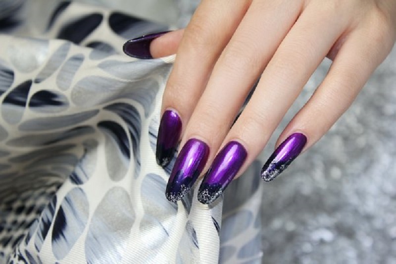 Purple Nails